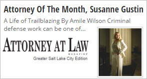 Click image to view story - Attorney of the Month, Susanne Gustin